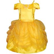 Dressy Daisy Princess Dress Up Costume Gold Yellow Ballgown Fancy Halloween Xmas Birthday Party Carnival