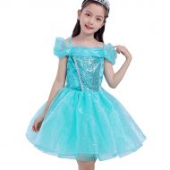 Dressy Daisy Toddler Girls Princess Belle Cinderella Aurora Jasmine Dress Up Costumes Fancy Party Dresses