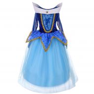 Dressy Daisy Girls Princess Aurora Costume Fancy Birthday Party Cosplay Dress