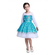 Dressy Daisy Girls Princess Elsa Costume Halloween Fancy Dress Princess Dresses