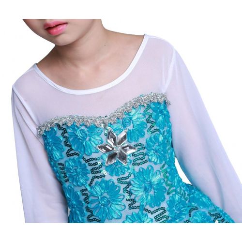  Dressy Daisy Girls Princess Elsa Costume Halloween Fancy Dress Princess Dresses