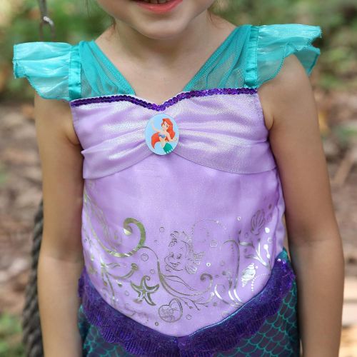  Dressy Daisy Little Mermaid Ariel Costume Outfit Princess Fancy Dress Up for Girl