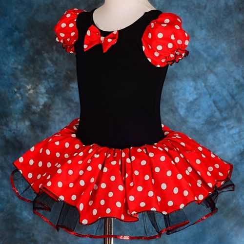  Dressy Daisy Girls Minnie Mouse Halloween Fancy Dress Dance Costume w/Headband