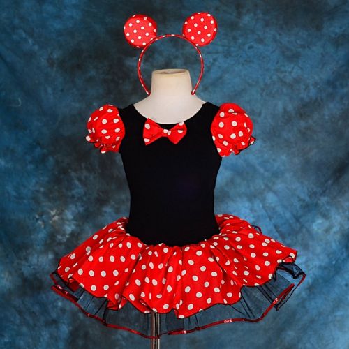  Dressy Daisy Girls Minnie Mouse Halloween Fancy Dress Dance Costume w/Headband