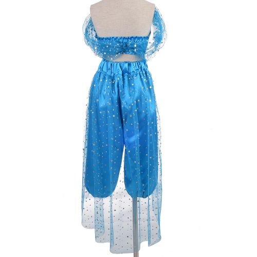  Dressy Daisy Girls Princess Jasmine Dress Up Costumes Arabian Princess Dress Halloween Party