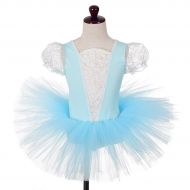 Dressy Daisy Girls Princess Cinderella Ballet Tutu Dance Costume Leotard Dress
