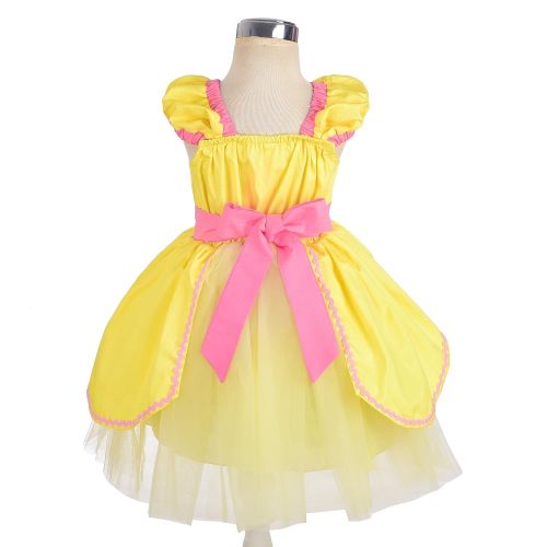  Dressy Daisy Baby & Toddler Princess Sofia Dress Belle Dress Aurora Dress Costume Summer Dress up