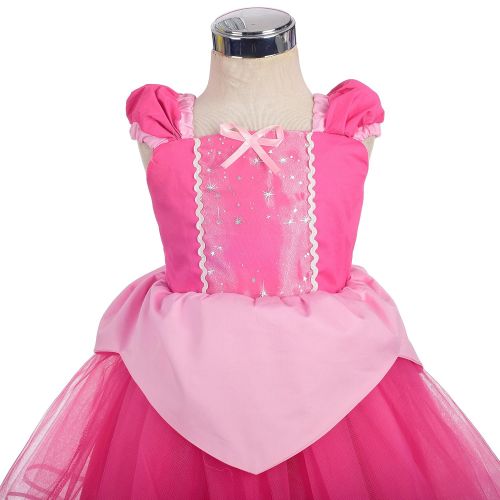  Dressy Daisy Baby & Toddler Princess Sofia Dress Belle Dress Aurora Dress Costume Summer Dress up