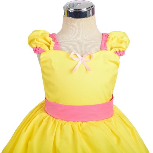  Dressy Daisy Baby & Toddler Princess Sofia Dress Belle Dress Aurora Dress Costume Summer Dress up