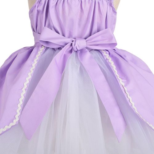  Dressy Daisy Baby & Toddler Princess Sofia Dress Belle Dress Aurora Dress Costume Summer Dress up