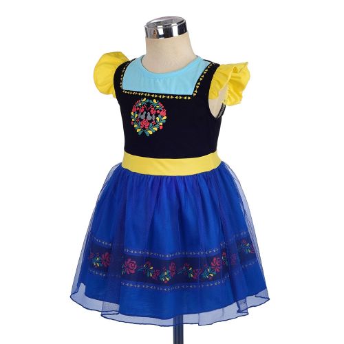  Dressy Daisy Baby Toddler Princess Snow White Anna Elsa Sofia Alice Mermaid Dress