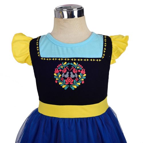  Dressy Daisy Baby Toddler Princess Snow White Anna Elsa Sofia Alice Mermaid Dress