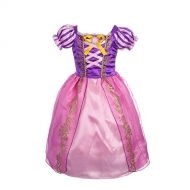 Dressy Daisy Girls Princess Rapunzel Dress up Fairy Tales Costume Cosplay Party