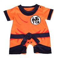 Dressy Daisy Baby Dragon Ball Son Goku Costume Dress Up Jumpsuit Romper Outfit Infant