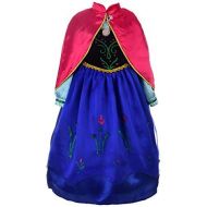Dressy Daisy Girls Ice Princess Sister Costume Dresses Birthday Halloween Christmas Fancy Party Outfit Size 3 10