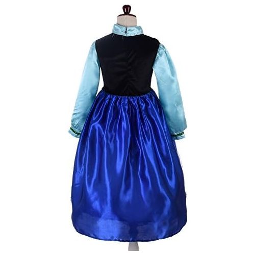  Dressy Daisy Girls Ice Princess Sister Costume Dresses Birthday Halloween Christmas Fancy Party Outfit Size 3 10