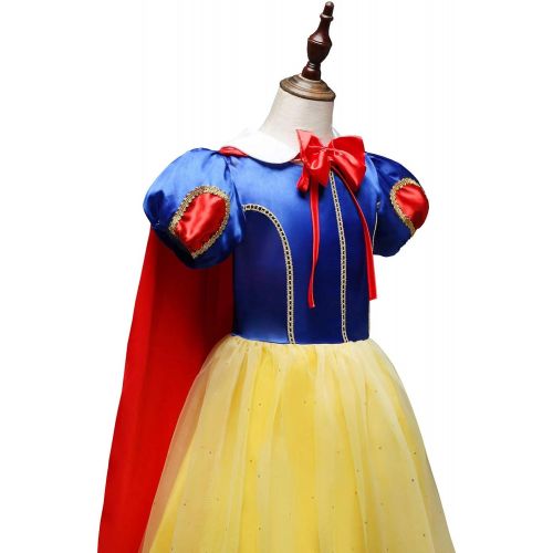  Dressy Daisy Girls Princess Costume Fancy Dresses Up Halloween Party Size 12M 10