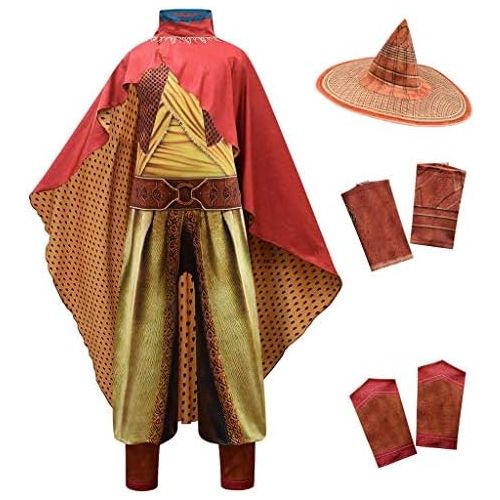  Dressy Daisy Girls Dragon Adventure Costume Warrior Outfits Halloween Fancy Party Dress Up Set