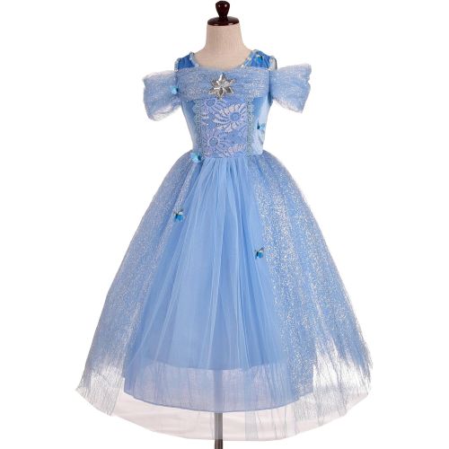  Dressy Daisy Girls Princess Dress Costume Christmas Halloween Fancy Dresses Up Butterfly Size 24M 12