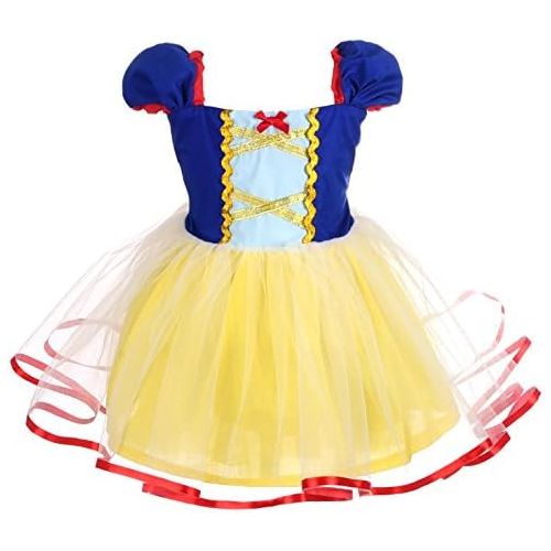  Dressy Daisy Princess Costumes Birthday Fancy Halloween Xmas Party Dresses Up for Baby Little Toddler Girls