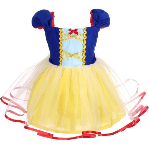  Dressy Daisy Princess Costumes Birthday Fancy Halloween Xmas Party Dresses Up for Baby Little Toddler Girls