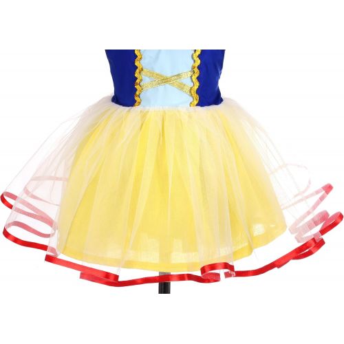  Dressy Daisy Princess Costumes Birthday Fancy Halloween Xmas Party Dresses Up for Baby Little Toddler Girls