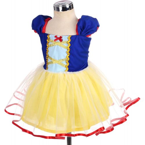  Dressy Daisy Princess Costumes Birthday Fancy Halloween Xmas Party Dresses Up for Baby Little Toddler Girls