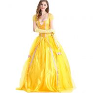 Dressydances Halloween Costume Belle Princess Dress Adult Belcher Snow White Costume Party