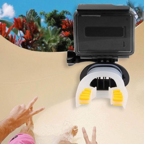  Drfeify Braces for Gopro, Black Surfing Fixed Braces Connecting Mount for Gopro Diving Accessory Compatible with DJI Osmo Actio