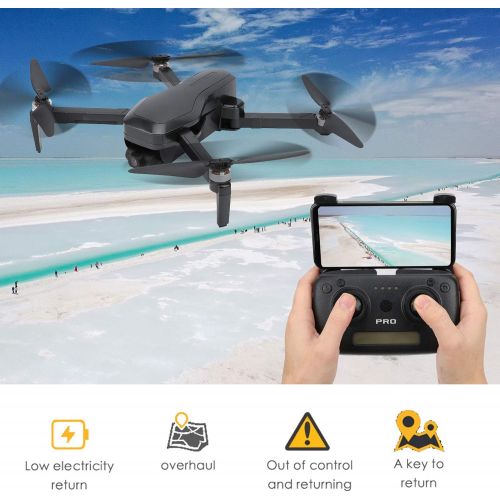  Drfeify RC Quadcopter Toy GPS ThreeAxis Mount Brushless Motor Automatic Function Drone