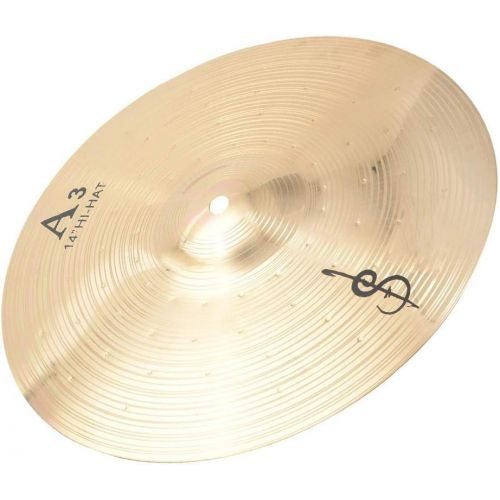  [아마존베스트]Drfeify 14 inch drum cymbal metal hihat cymbal replacement parts for beginners and student drummer