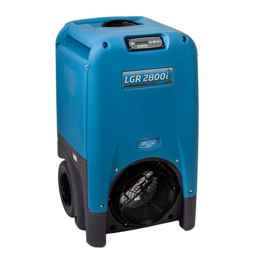  Dri-Eaz LGR 2800i Commercial Dehumidifier with Pump, High-Heat Operation, Industrial, Durable, Portable, Blue, F410, Up to 30 Gallon Water Removal per Day