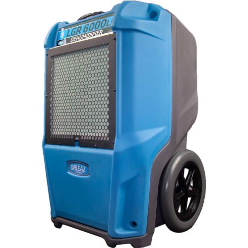  Dri-Eaz LGR 6000 Commercial Dehumidifier with Pump, Industrial, Durable, Portable, Blue, F600, Up to 25 Gallon Water Removal per Day