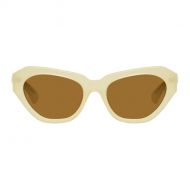 Dries Van Noten Ivory Linda Farrow Edition 166 C4 Sunglasses