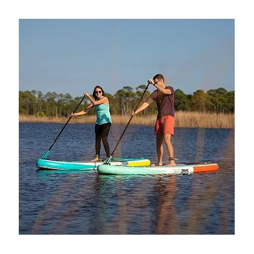  Drift Classic Inflatable Paddle Board - SUP Paddle Board & Accessories for Water Adventures - Portable Stand-Up Paddle Board for Easy Packing, Adult, 10 feet 8 inches