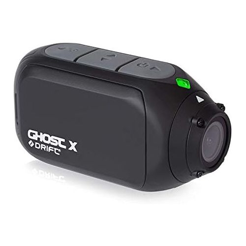  Drift Innovation Drift Ghost X Action Camera | Full HD 1080P  5 Hour Battery Life  Rotating Lens  Dashcam Mode  Video Tagging  WiFi - External Microphone (Optional)