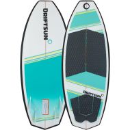 Driftsun Throwdown Wakesurf Board - Length Custom Surf Style Wakesurfer, Quad Fin Set Included 4'8