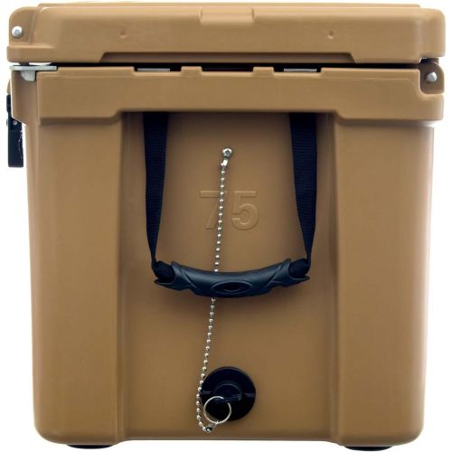  Driftsun 75 Quart Ice Chest, Heavy Duty, High Performance Roto-Molded Commercial Grade Insulated Cooler