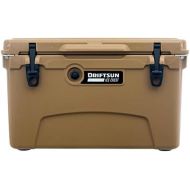 Driftsun 45-Quart Ice Chest, Heavy Duty, High Performance Roto-Molded Commercial Grade Insulated Cooler