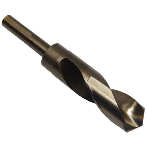  Drill America, DWDCO Cobalt Reduced Shank Drill Bit, (3364 - 1-12), Split Point 135 Degree, 12 Shank, 3 Flute, 6 Overall, Split Point 135 Degree Cutting Angle