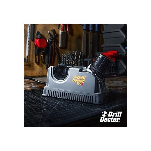  Drill Doctor DD500X Drill Bit Sharpener