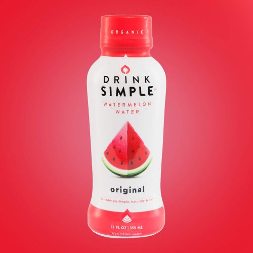  Drink maple Drink Simple Watermelon Water  Organic, Non-GMO, Gluten Free, Vegan Natural Hydration  Low...