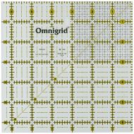 Dritz Omnigrid 6-1/2-Inch by 6-1/2-Inch Quilters Square