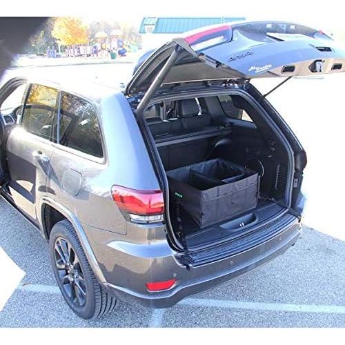  [아마존 핫딜] [아마존핫딜]Drive Auto Products Car Trunk Organizer Storage with Straps, Black, 2-Pack