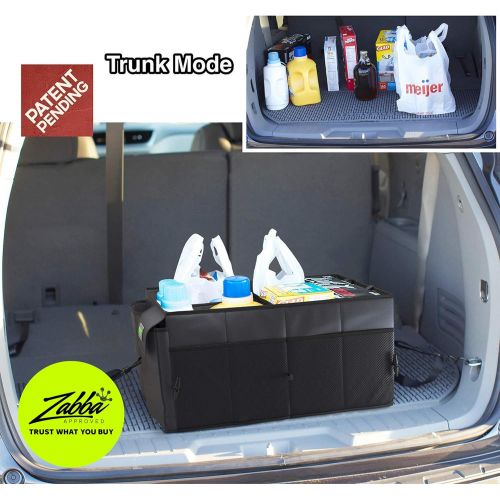  [아마존 핫딜] [아마존핫딜]Drive Auto Products Car Trunk Organizer Storage with Straps, Black, 2-Pack