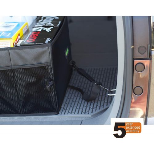  [아마존 핫딜] [아마존핫딜]Drive Auto Products Car Trunk Organizer Storage with Straps, Black, 2-Pack