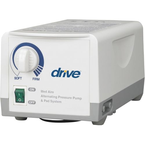  Drive Medical Med Aire Alternating Pressure Pump and Pad System, Variable Pressure, 78 x 36