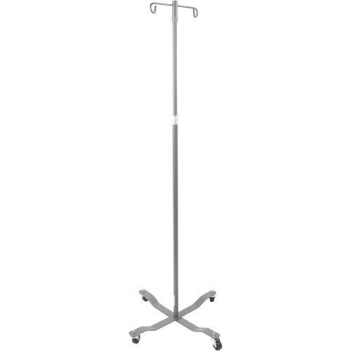  Drive Medical Economy Removable Top I. V. Pole, Chrome