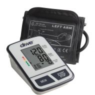Drive Medical Economy Upper Arm Blood Pressure Monitor, White