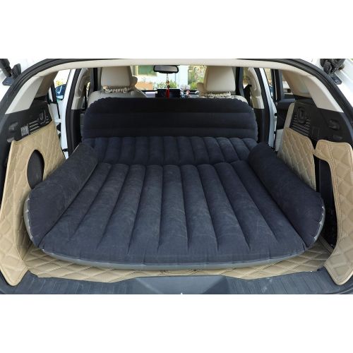  DRIVE TRAVEL SUV Air Mattress Camping Bed,Outdoor SUV Dedicated Mobile Cushion Extended Travel Mattress Air Bed Inflatable for SUV Back Seat,Swimming Sea Beach,Holiday,Fit 95%SUV (